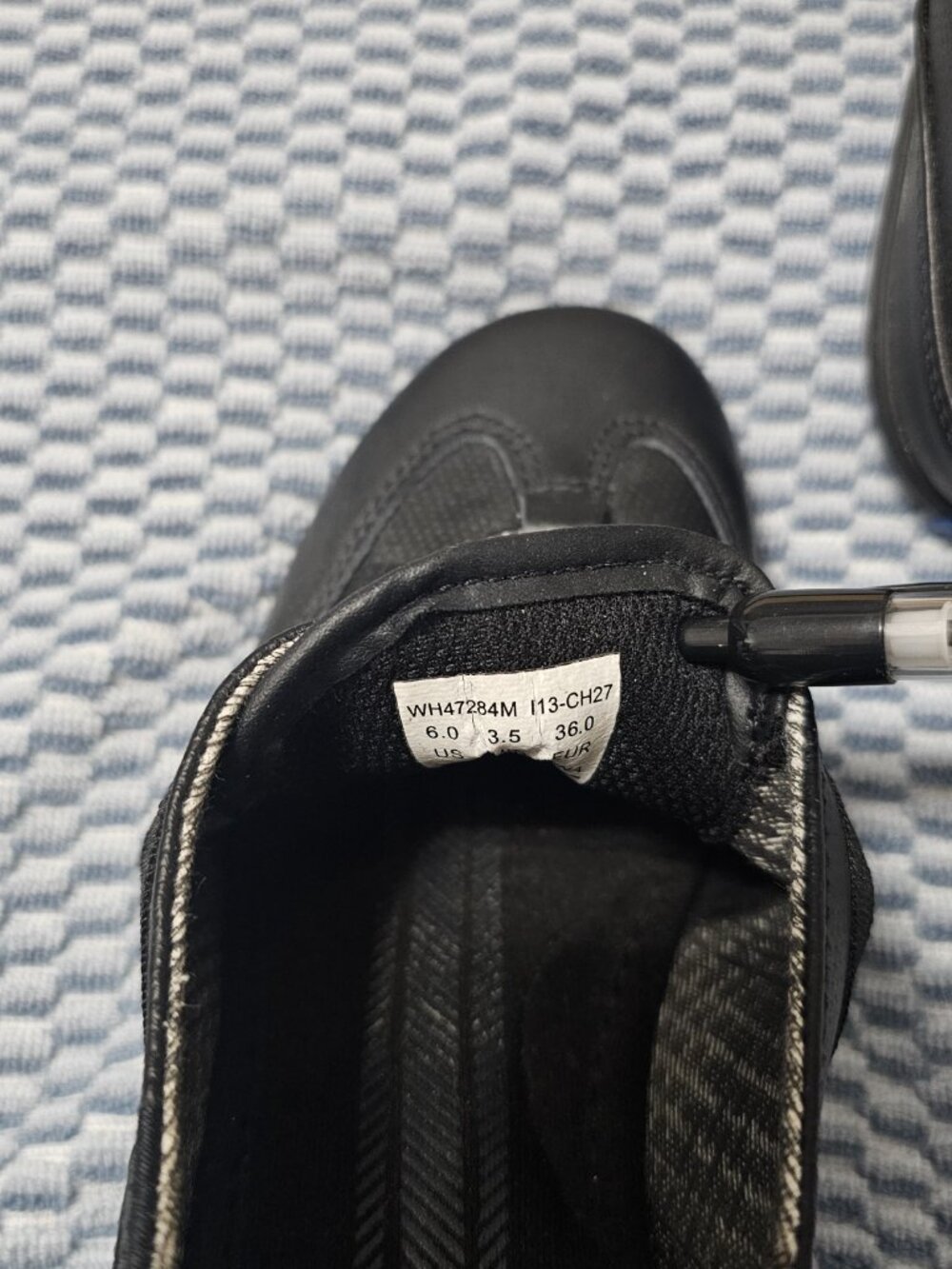NEW Keds Women's Black Leather Slip-On Sneakers - Bungee Lace - Size 6 - Picture 7 of 7